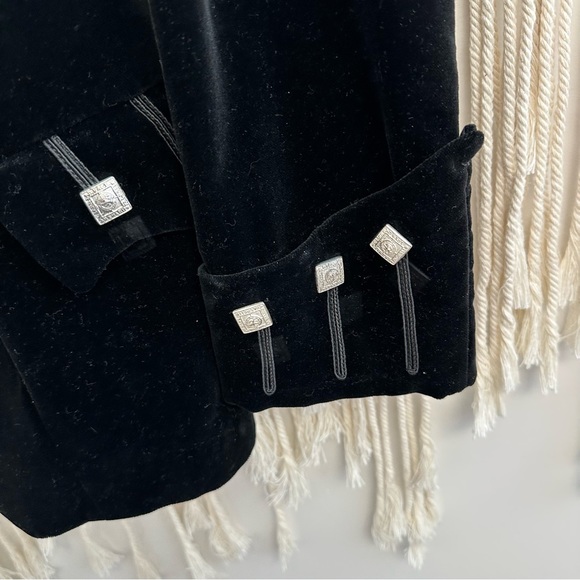 Vintage Scotch House black velvet kilt jacket - Picture 3 of 9